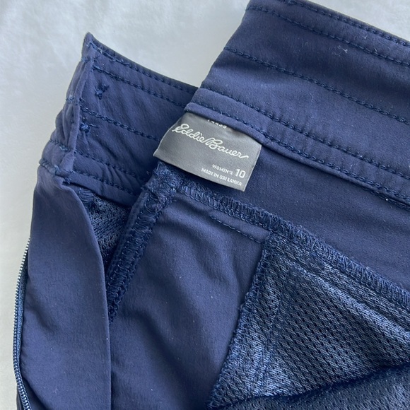 Eddie Bauer Sightscape Horizon Convertible Roll-Up Pants, Atlantic blue sz 12 - Picture 10 of 10